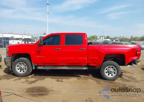 2018 Chevrolet Silverado 2500Hd Wt из США, поврежденный, VIN 1GC1KUEG1JF113479